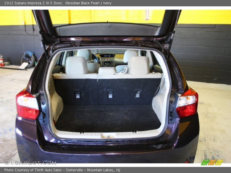 Obsidian Black Pearl / Ivory 2012 Subaru Impreza 2.0i 5 Door