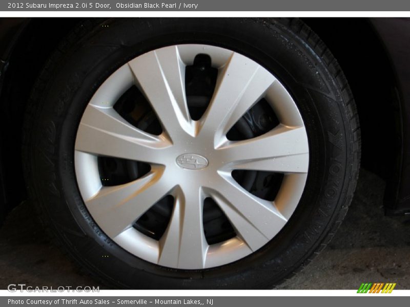 Obsidian Black Pearl / Ivory 2012 Subaru Impreza 2.0i 5 Door