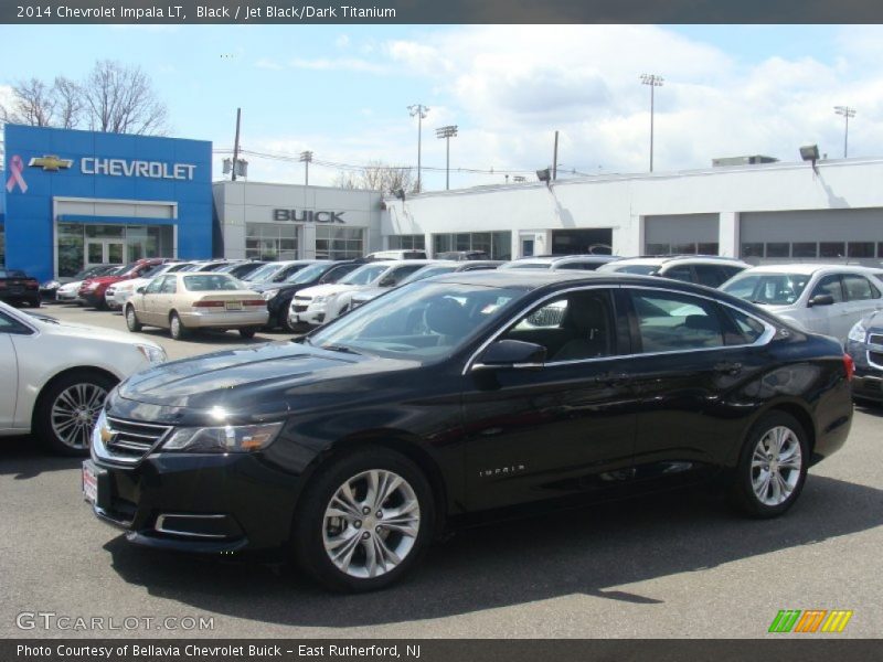 Black / Jet Black/Dark Titanium 2014 Chevrolet Impala LT