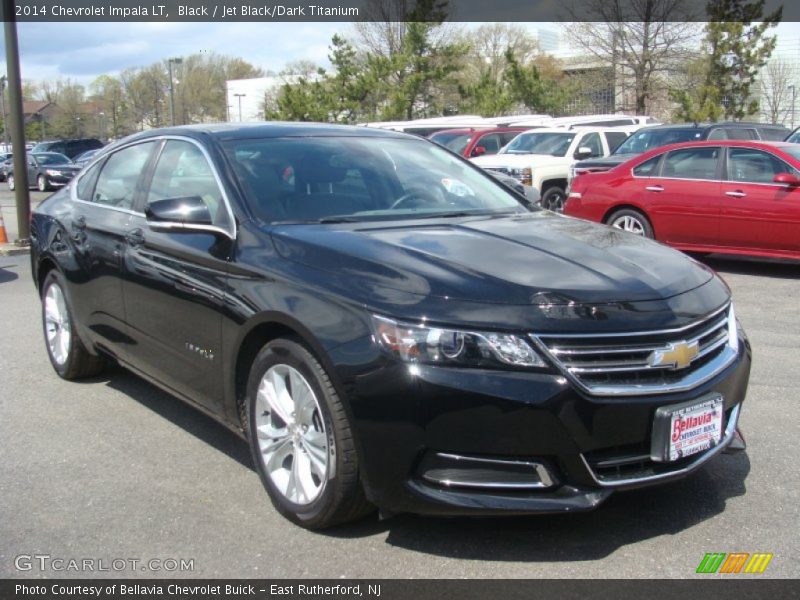 Black / Jet Black/Dark Titanium 2014 Chevrolet Impala LT