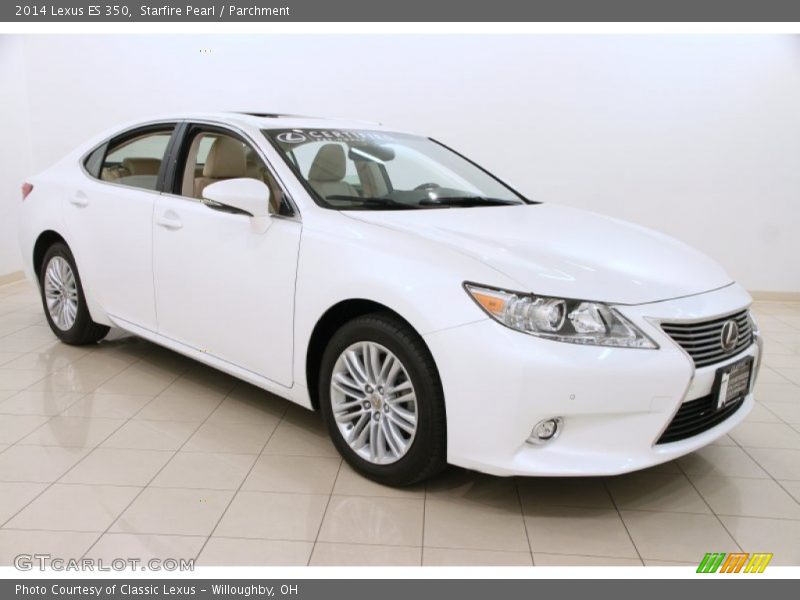 Starfire Pearl / Parchment 2014 Lexus ES 350