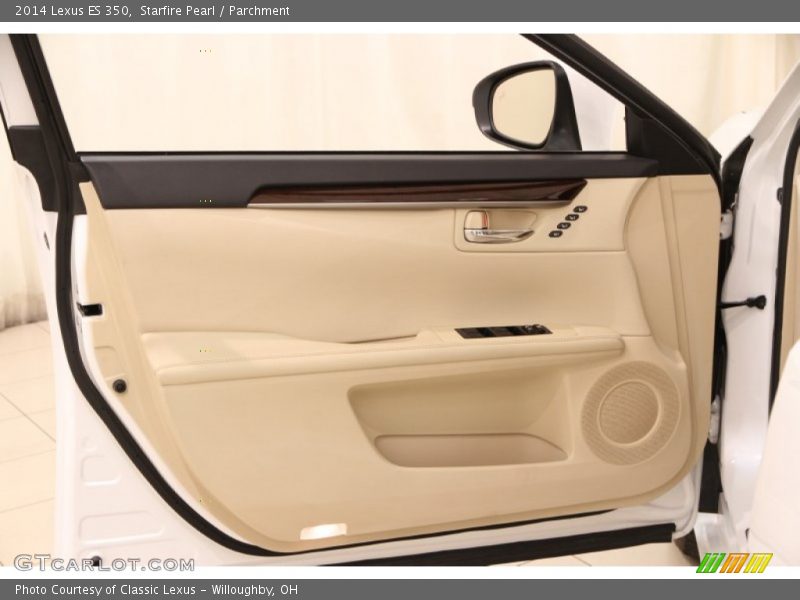 Starfire Pearl / Parchment 2014 Lexus ES 350