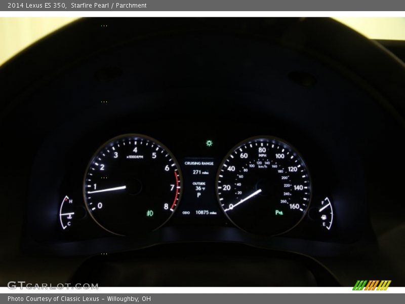 Starfire Pearl / Parchment 2014 Lexus ES 350