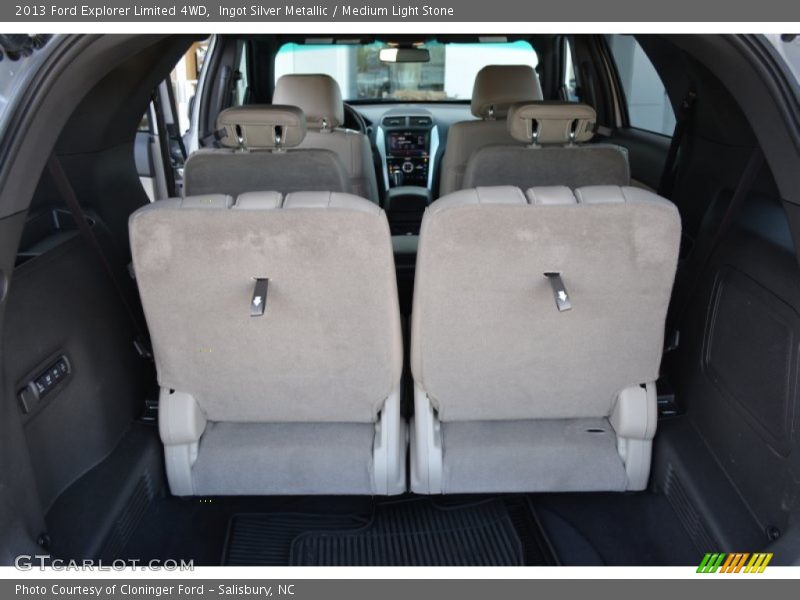 Ingot Silver Metallic / Medium Light Stone 2013 Ford Explorer Limited 4WD