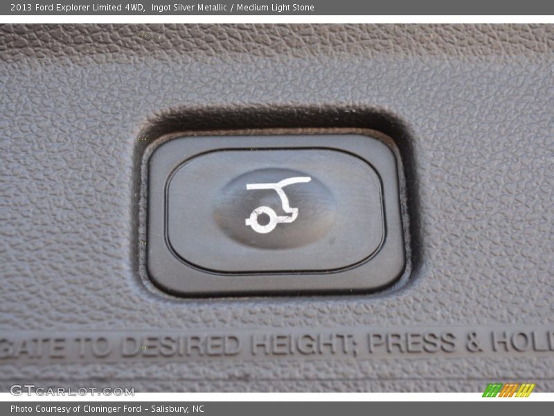 Ingot Silver Metallic / Medium Light Stone 2013 Ford Explorer Limited 4WD