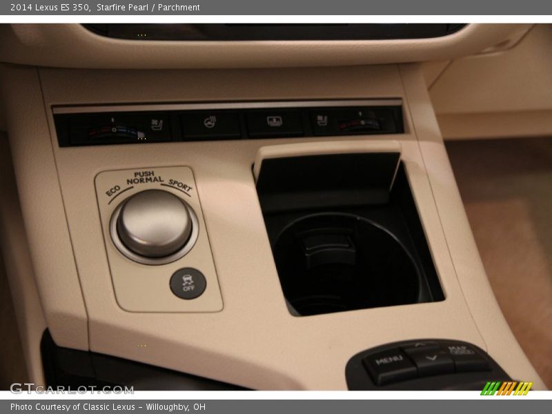 Starfire Pearl / Parchment 2014 Lexus ES 350