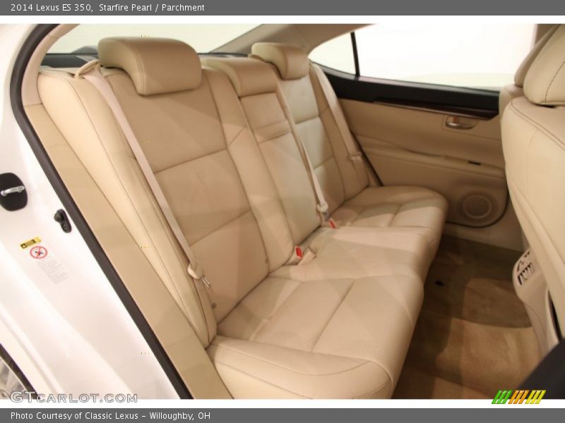 Starfire Pearl / Parchment 2014 Lexus ES 350