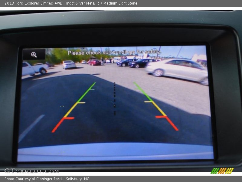 Ingot Silver Metallic / Medium Light Stone 2013 Ford Explorer Limited 4WD