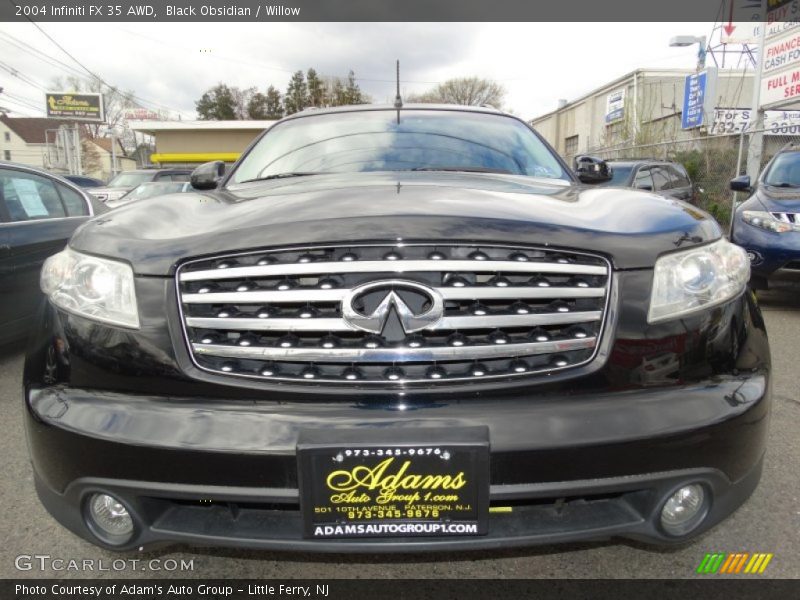 Black Obsidian / Willow 2004 Infiniti FX 35 AWD