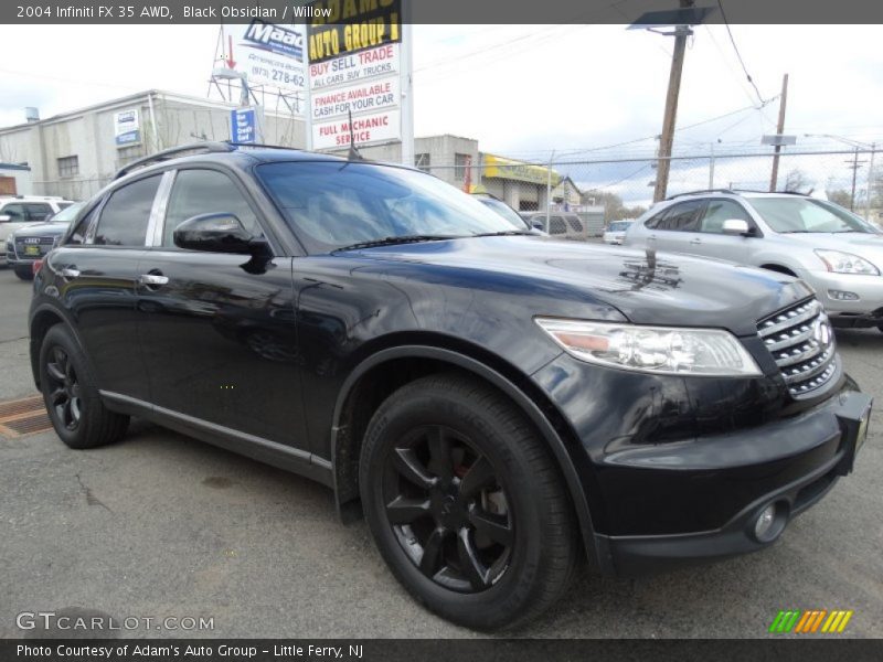 Black Obsidian / Willow 2004 Infiniti FX 35 AWD