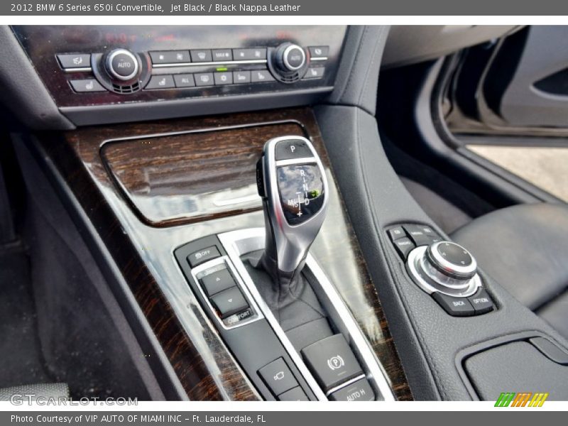  2012 6 Series 650i Convertible 8 Speed Sport Automatic Shifter