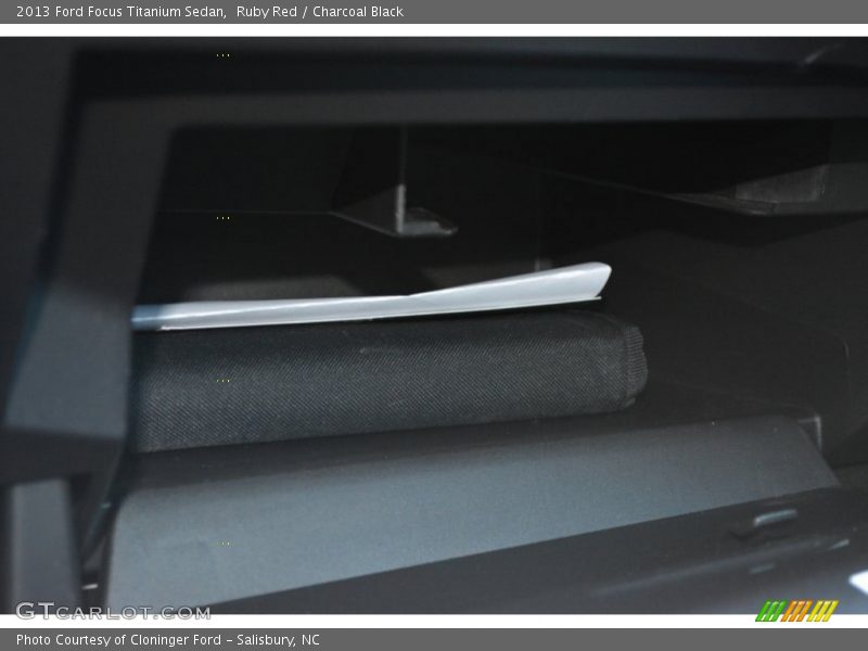 Ruby Red / Charcoal Black 2013 Ford Focus Titanium Sedan
