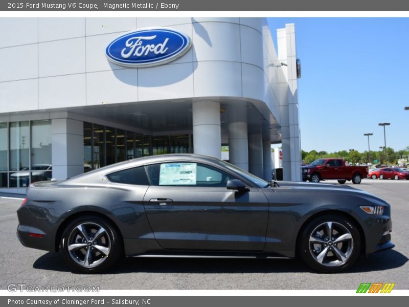 Magnetic Metallic / Ebony 2015 Ford Mustang V6 Coupe