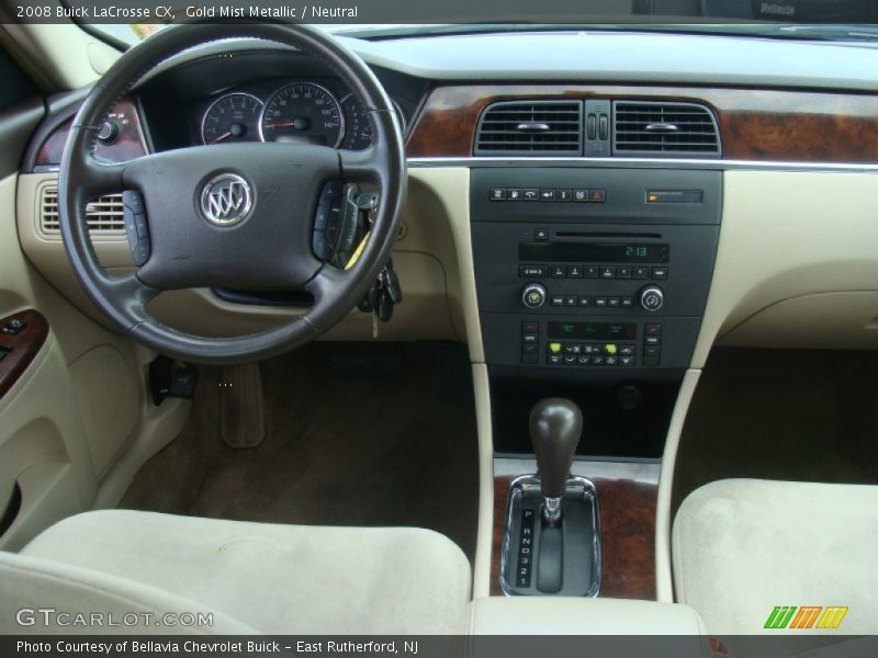 Gold Mist Metallic / Neutral 2008 Buick LaCrosse CX