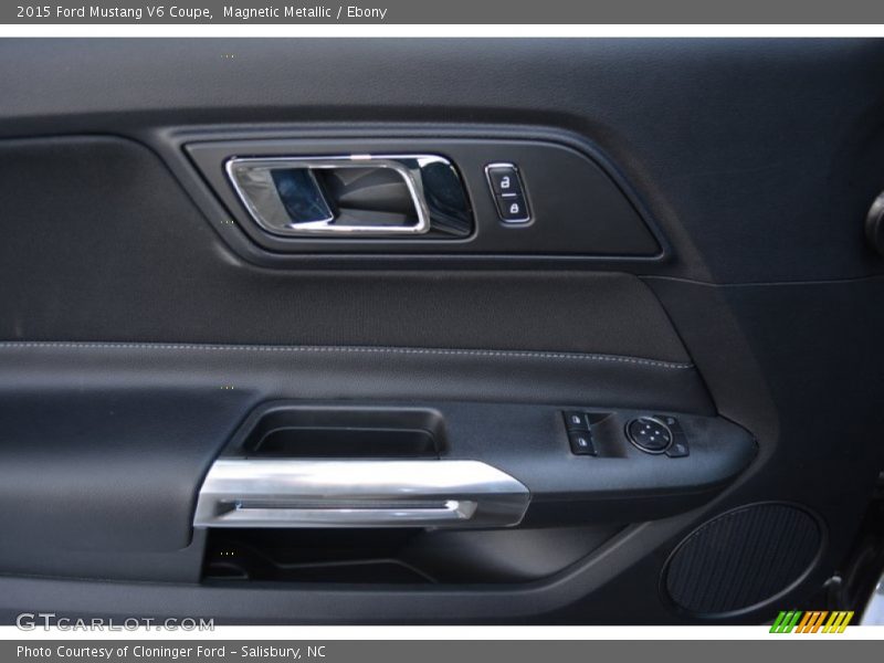 Magnetic Metallic / Ebony 2015 Ford Mustang V6 Coupe