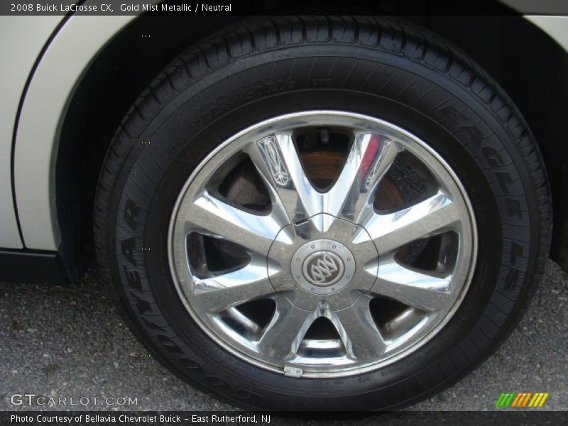 Gold Mist Metallic / Neutral 2008 Buick LaCrosse CX