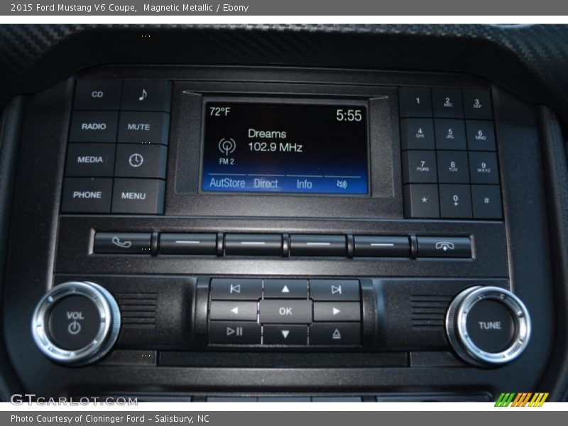 Magnetic Metallic / Ebony 2015 Ford Mustang V6 Coupe