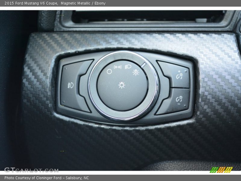 Magnetic Metallic / Ebony 2015 Ford Mustang V6 Coupe