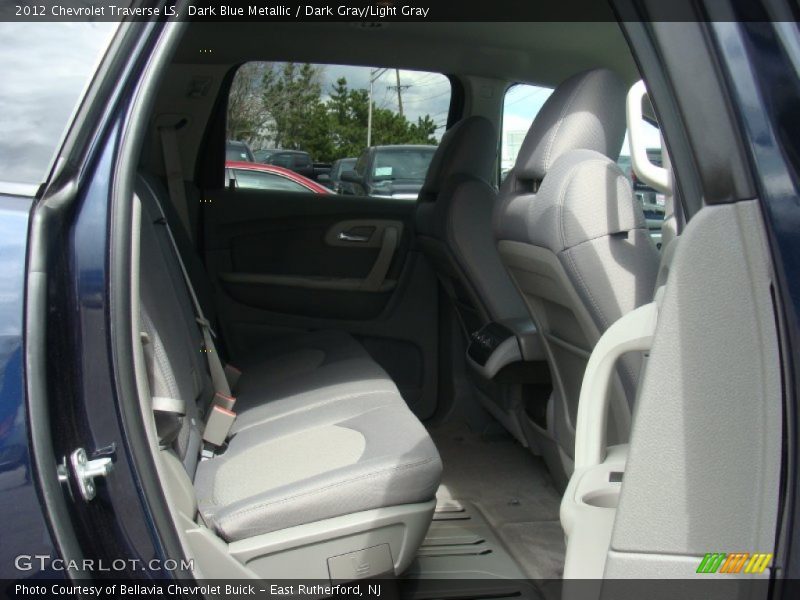 Dark Blue Metallic / Dark Gray/Light Gray 2012 Chevrolet Traverse LS