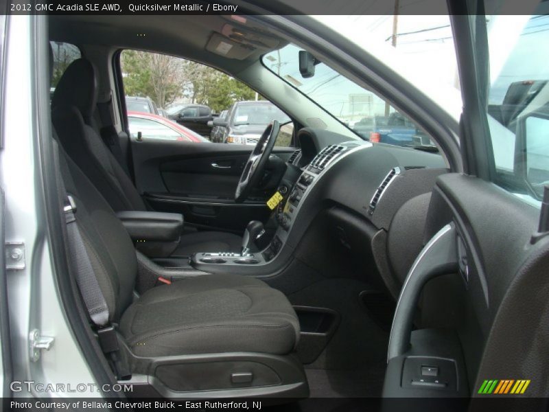 Quicksilver Metallic / Ebony 2012 GMC Acadia SLE AWD