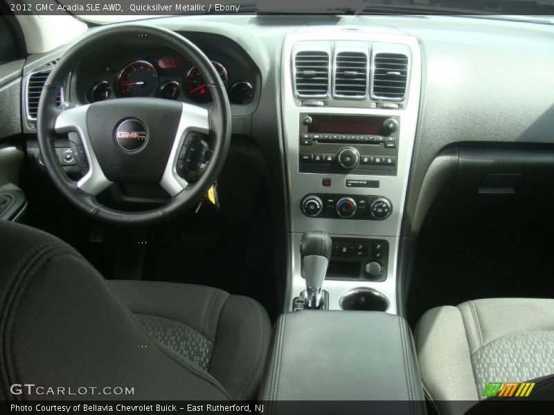 Quicksilver Metallic / Ebony 2012 GMC Acadia SLE AWD