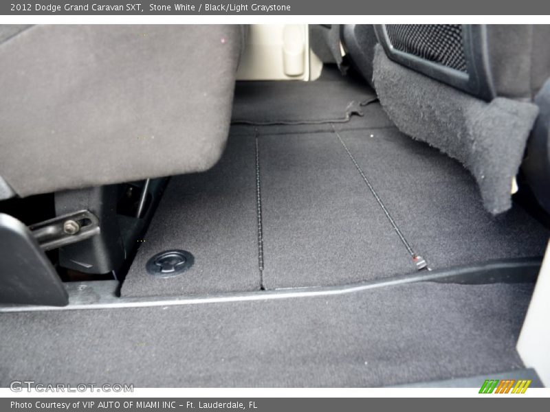Stone White / Black/Light Graystone 2012 Dodge Grand Caravan SXT