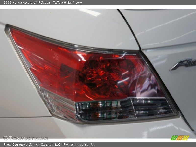Taffeta White / Ivory 2009 Honda Accord LX-P Sedan