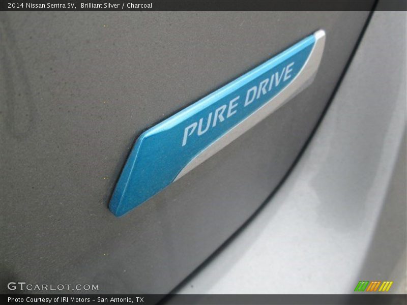 Brilliant Silver / Charcoal 2014 Nissan Sentra SV