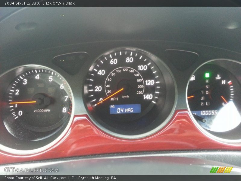 Black Onyx / Black 2004 Lexus ES 330