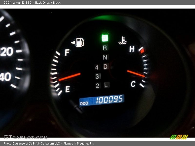 Black Onyx / Black 2004 Lexus ES 330