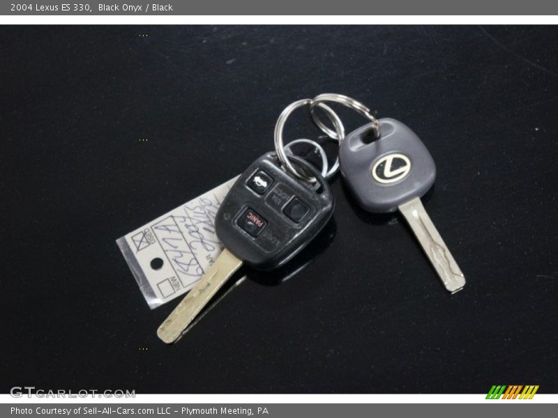 Black Onyx / Black 2004 Lexus ES 330