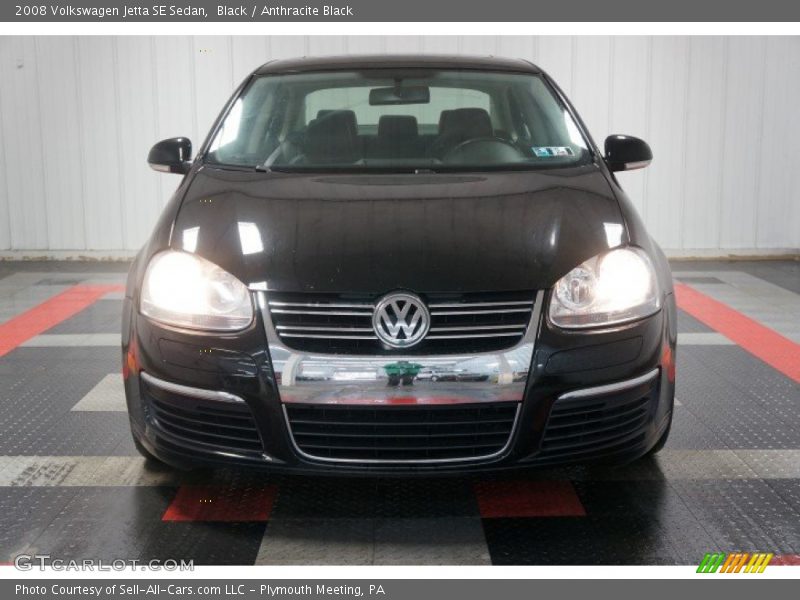 Black / Anthracite Black 2008 Volkswagen Jetta SE Sedan