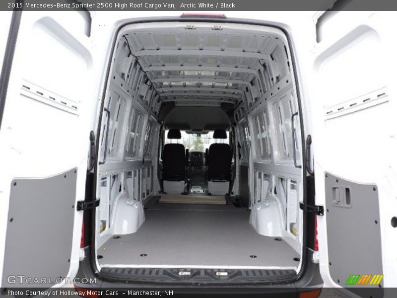 Arctic White / Black 2015 Mercedes-Benz Sprinter 2500 High Roof Cargo Van