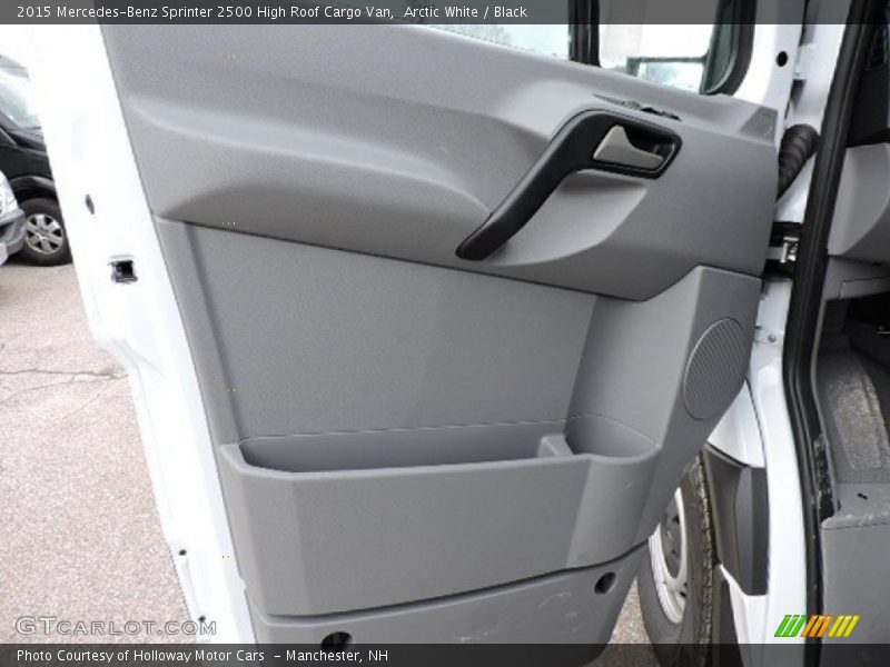 Arctic White / Black 2015 Mercedes-Benz Sprinter 2500 High Roof Cargo Van