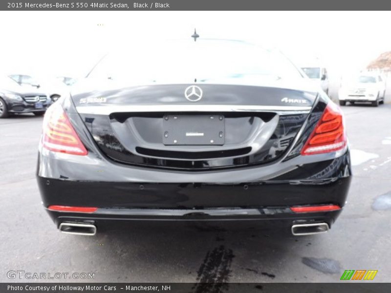 Black / Black 2015 Mercedes-Benz S 550 4Matic Sedan