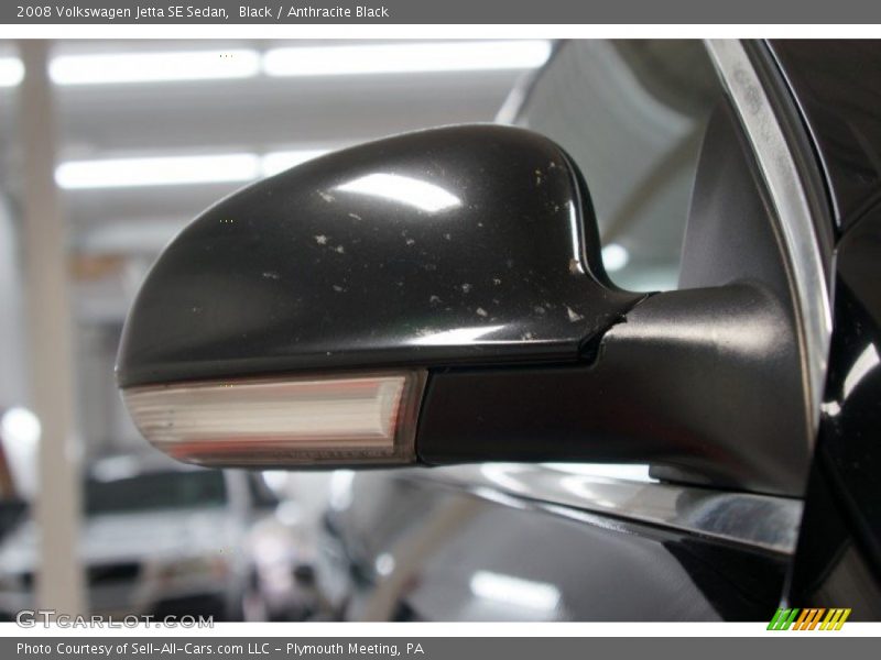 Black / Anthracite Black 2008 Volkswagen Jetta SE Sedan