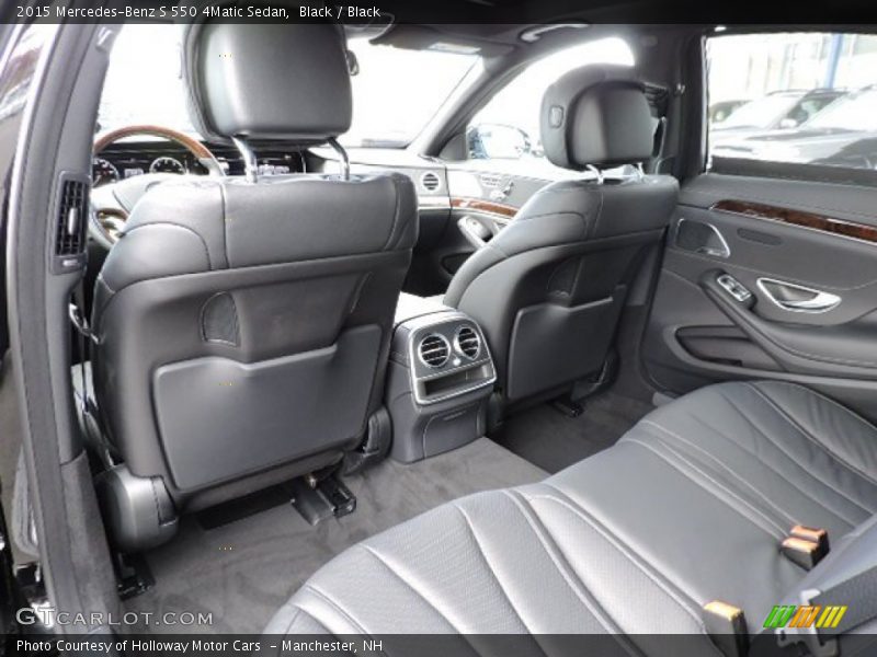 Black / Black 2015 Mercedes-Benz S 550 4Matic Sedan