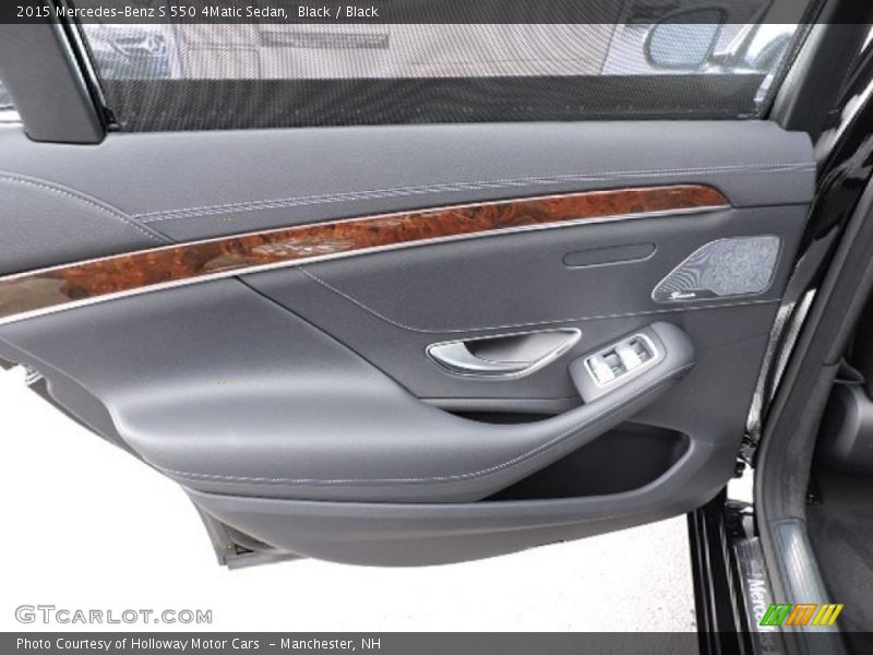 Black / Black 2015 Mercedes-Benz S 550 4Matic Sedan