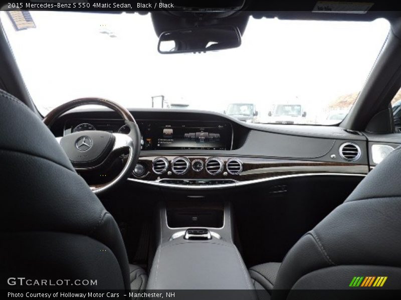 Black / Black 2015 Mercedes-Benz S 550 4Matic Sedan