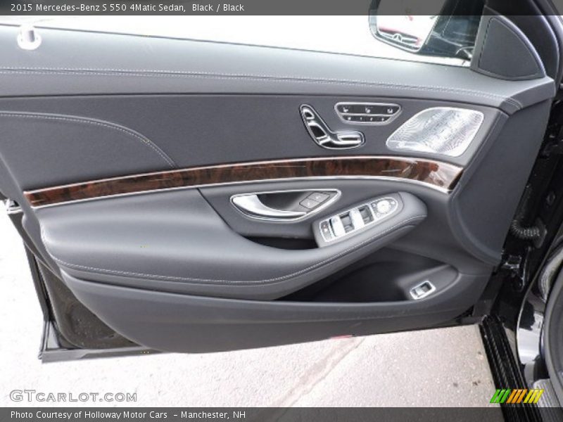 Black / Black 2015 Mercedes-Benz S 550 4Matic Sedan