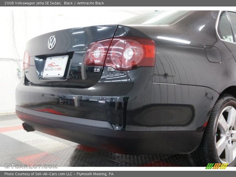 Black / Anthracite Black 2008 Volkswagen Jetta SE Sedan