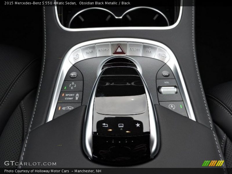 Obsidian Black Metallic / Black 2015 Mercedes-Benz S 550 4Matic Sedan