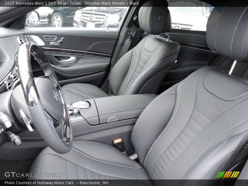 Obsidian Black Metallic / Black 2015 Mercedes-Benz S 550 4Matic Sedan