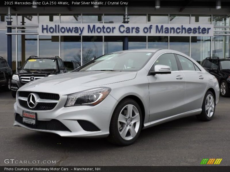 Polar Silver Metallic / Crystal Grey 2015 Mercedes-Benz CLA 250 4Matic