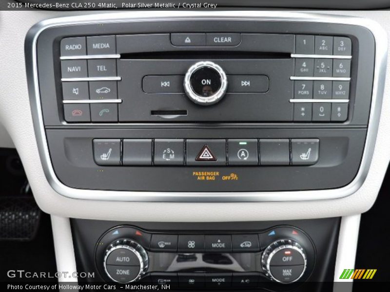 Controls of 2015 CLA 250 4Matic