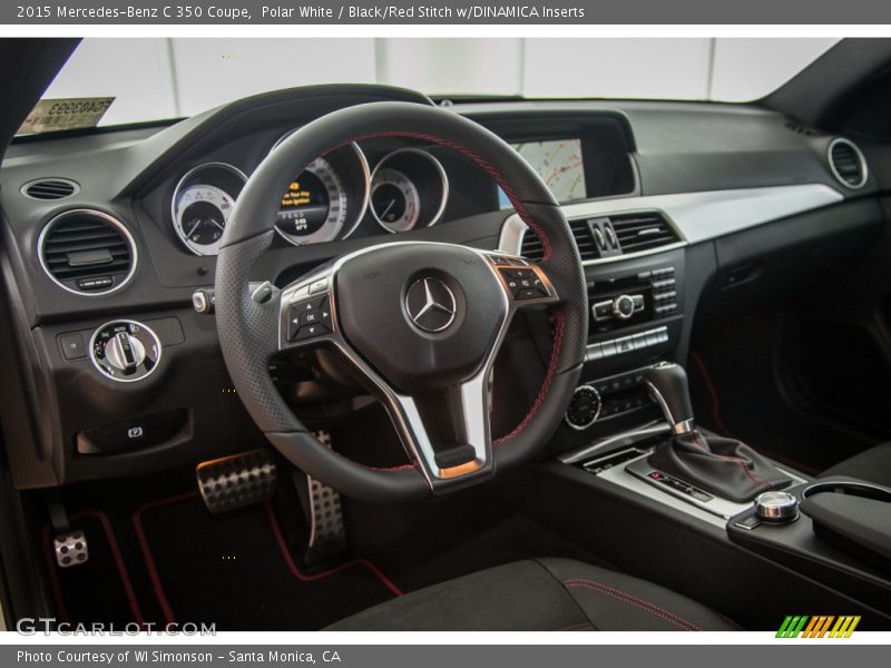 Dashboard of 2015 C 350 Coupe