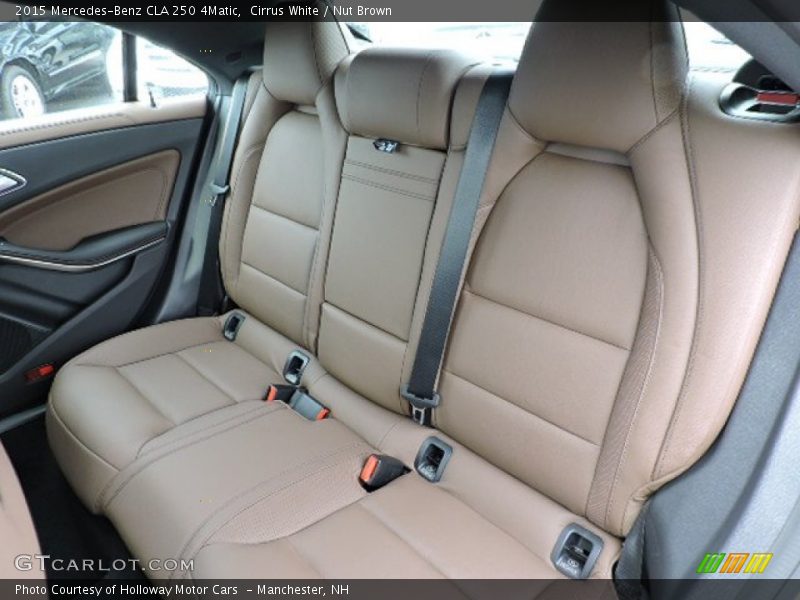 Rear Seat of 2015 CLA 250 4Matic