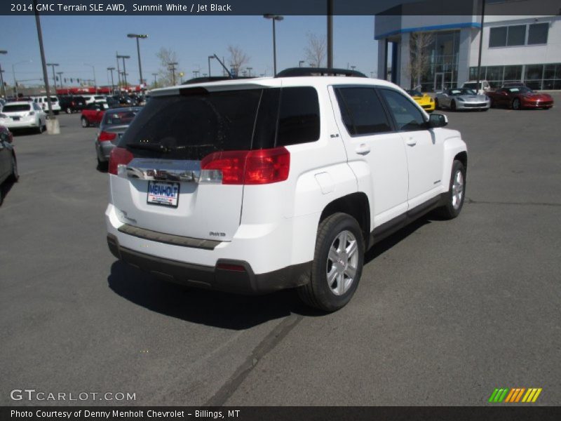 Summit White / Jet Black 2014 GMC Terrain SLE AWD