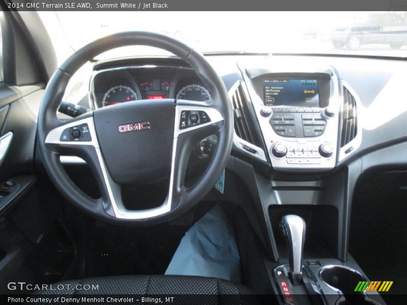 Summit White / Jet Black 2014 GMC Terrain SLE AWD