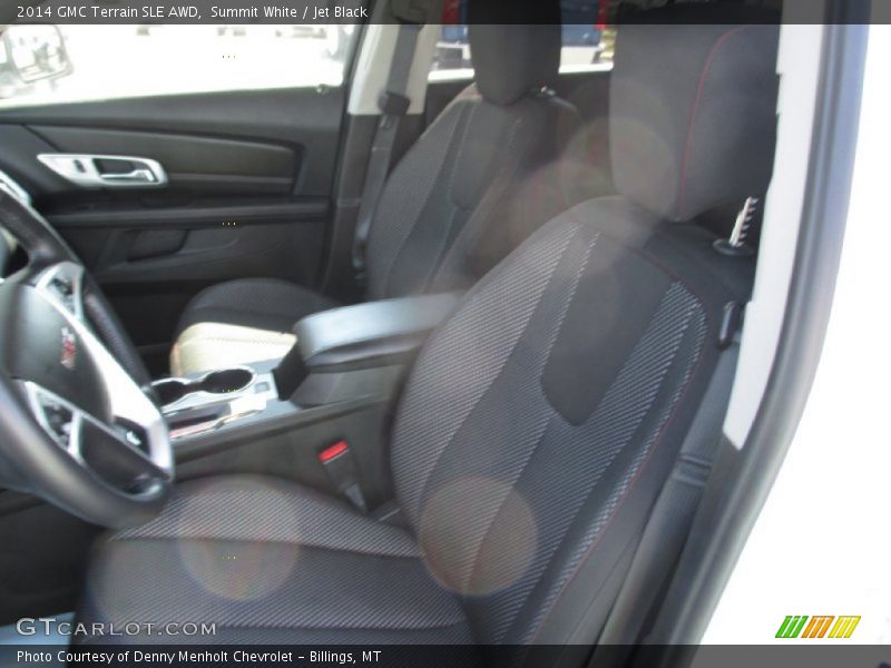 Summit White / Jet Black 2014 GMC Terrain SLE AWD
